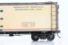 Load image into Gallery viewer, O Brass Pacific Limited MDT – Merchant Dispatch Refrigerator Line 1941 Composite Refrigerator Car CP No. 8000