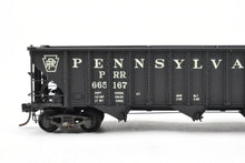 Load image into Gallery viewer, HO Brass PSC - Precision Scale Co. PRR - Pennsylvania Railroad 70-Ton 3-Bay Hopper C/P