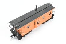 Load image into Gallery viewer, HO Brass NPP - Nickel Plate Products MILW - Milwaukee Road Smooth Side Bay Window Caboose Custom Painted No. 992183 w/ Upgraded Lines West Trucks