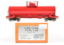 Load image into Gallery viewer, HO Brass PSC - Precision Scale Co. 8,000 Gallon Tank Car Painted Red