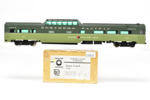 Load image into Gallery viewer, HO Brass Oriental Limited NP - Northern Pacific North Coast Limited Dome Coach #550 Custom Painted No. 557 WRONG BOX