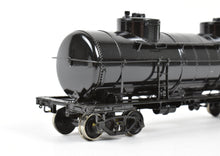 Load image into Gallery viewer, HO Brass OMI - Overland Models, Inc. Various Roads ACF Double Dome 8,000 Gallon Tank Car Painted Black, Unlettered