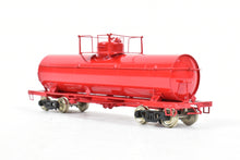 Load image into Gallery viewer, HO Brass PSC - Precision Scale Co. Various Roads 8,000 Gallon Tank Car Factory Painted Red