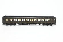 Load image into Gallery viewer, HO Brass W&R Enterprises NP - Northern Pacific Reserved Seat Coach Nos. 1380 & 1381 Custom Painted + Interior Pullman Green No. 1380