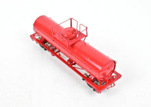 Load image into Gallery viewer, HO Brass PSC - Precision Scale Co. Various Roads 8,000 Gallon Tank Car Factory Painted Red