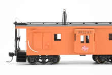 Load image into Gallery viewer, HO Brass NPP - Nickel Plate Products MILW - Milwaukee Road Smooth Side Bay Window Caboose Custom Painted No. 992183 w/ Upgraded Lines West Trucks