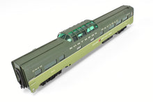 Load image into Gallery viewer, HO Brass Oriental Limited NP - Northern Pacific North Coast Limited Dome Coach #550 Custom Painted CB&Q No. 557 WRONG BOX