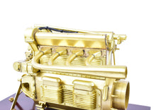 Load image into Gallery viewer, 1/5 Scale Brass CON Vintage Power Offenhauser Engine No Original Box