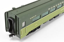 Load image into Gallery viewer, HO Brass Oriental Limited NP - Northern Pacific North Coast Limited Dome Coach #550 Custom Painted CB&Q No. 557 WRONG BOX
