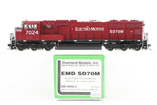 Load image into Gallery viewer, HO Brass CON OMI - Overland Models, Inc. Various Roads - Electro Motive Demo SD70M FP No. 7024