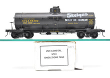 Load image into Gallery viewer, O Scale Brass Unknown Importer Single-Dome Tank Car CP UTLX 85302 Skelly Oil Company NO ORIGINAL BOX