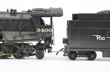 Load image into Gallery viewer, HO Brass Key Imports D&RGW - Denver & Rio Grande Western 3400 Class L-96 2-8-8-2 Custom Painted No. 3400