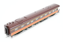 Load image into Gallery viewer, HO NEW Brass NBL - North Bank Line IC - Illinois Central Business Car #1 As-Built Chocolate & Orange