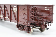 Load image into Gallery viewer, Gauge 1 - 1:32nd Scale Brass PSC - Precision Scale Co. PRR - Pennsylvania Railroad USRA 50-Ton Drop Bottom Gondola Factory Painted No. 301720