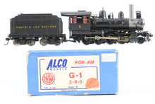 Load image into Gallery viewer, HO Brass Alco Models N&W - Norfolk & Western Central G-1 Class 2-8-0 Consolidation Custom Painted No. 6 W/Northwest Short Line Gearbox
