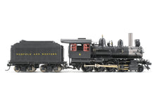 Load image into Gallery viewer, HO Brass Alco Models N&W - Norfolk & Western Central G-1 Class 2-8-0 Consolidation Custom Painted No. 6 W/Northwest Short Line Gearbox