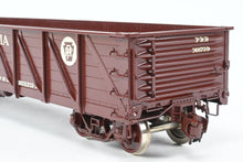 Load image into Gallery viewer, Gauge 1 - 1:32nd Scale Brass PSC - Precision Scale Co. PRR - Pennsylvania Railroad USRA 50-Ton Drop Bottom Gondola Factory Painted No. 301720