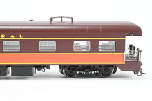 Load image into Gallery viewer, HO NEW Brass NBL - North Bank Line IC - Illinois Central Business Car #1 As-Built Chocolate & Orange