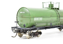 Load image into Gallery viewer, HO Brass PSC - Precision Scale Co. 12,000 Gallon Tank Car Painted Green Mathieson Chemicals NOB