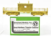 Load image into Gallery viewer, HO Brass OMI - Overland Models, Inc. GN - Great Northern Transfer Caboose X177-X180