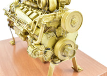 Load image into Gallery viewer, 1/18 Scale Brass CON Shadohbleek Enterprises Cummins K2000E Engine