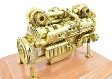 Load image into Gallery viewer, 1/18 Scale Brass CON Shadohbleek Enterprises Cummins K2000E Engine