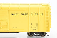 Load image into Gallery viewer, O Brass Sunset Models Third Rail B&O - Baltimore & Ohio M-53 Wagon-top Boxcar FP Yellow No. 380203