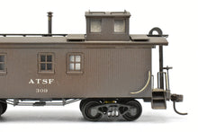 Load image into Gallery viewer, HO Brass Trains Inc. ATSF - Santa Fe Wood Caboose Custom Painted & Weathered No. 300