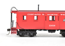 Load image into Gallery viewer, HO Brass CON DVP - Division Point C&NW - Chicago and North Western Bay Window Caboose FP