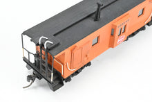 Load image into Gallery viewer, HO Brass NPP - Nickel Plate Products MILW - Milwaukee Road Smooth Side Bay Window Caboose Custom Painted No. 992149 w/ Upgraded Lines West Trucks + Details