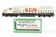 Load image into Gallery viewer, HO Brass CON OMI - Overland Models Inc. KCS - Kansas City Southern EMD SD50 Factory Painted No. 709