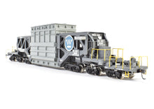 Load image into Gallery viewer, HO Brass CON OMI - Overland Models, Inc. Schnabel Car with Transformer Load CP in Westinghouse WECX 203