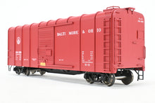 Load image into Gallery viewer, O Brass Sunset Models Third Rail B&O - Baltimore & Ohio M-53 Wagon-top Boxcar FP Red No. 380459