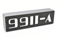Load image into Gallery viewer, Custom Made 3D Printed & Illuminated Sign - CB&Q Burlington Route #9911A Number Board w/ USB-A to USB-C Cable CON