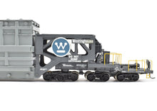 Load image into Gallery viewer, HO Brass CON OMI - Overland Models, Inc. Schnabel Car with Transformer Load CP in Westinghouse WECX 203