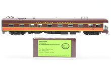 Load image into Gallery viewer, HO NEW Brass NBL - North Bank Line IC - Illinois Central Business Car #1 Chocolate & Orange Split Rail Herald