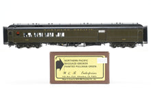 Load image into Gallery viewer, HO Scale Brass W&R Enterprises NP -Northern Pacific Baggage-Smoker FP Pullman Green + Interior No 1197