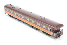 Load image into Gallery viewer, HO NEW Brass NBL - North Bank Line IC - Illinois Central Business Car #1 Chocolate & Orange Split Rail Herald
