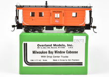 Load image into Gallery viewer, HO Brass OMI - Overland Models, Inc. MILW - Milwaukee Road Bay Window Caboose w/ Drop Center Trucks. CP No. 992016