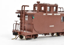 Load image into Gallery viewer, HOn3 Brass PSC - Precision Scale Co. RGS - Rio Grande Southern Short Caboose No. 0400 Custom Painted