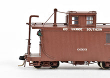 Load image into Gallery viewer, HOn3 Brass PSC - Precision Scale Co. RGS - Rio Grande Southern Short Caboose No. 0400 Custom Painted