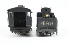 Load image into Gallery viewer, HOn3 Brass Sunset Models D&RGW - Denver & Rio Grande Western K-36 2-8-2 Pro Painted and Weathered No. 489
