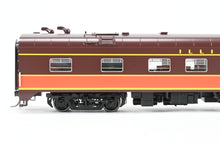 Load image into Gallery viewer, HO NEW Brass NBL - North Bank Line IC - Illinois Central Business Car #1 Chocolate & Orange Split Rail Herald