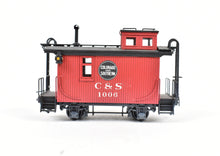 Load image into Gallery viewer, HOn3 Brass PFM - United C&S - Colorado & Southern 2-Axle Caboose #1006 Custom Painted