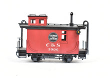Load image into Gallery viewer, HOn3 Brass PFM - United C&S - Colorado & Southern 2-Axle Caboose #1006 Custom Painted