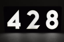 Load image into Gallery viewer, Custom Made 3D Printed & Illuminated Sign - UP Union Pacific #428 Number Board