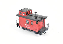Load image into Gallery viewer, HOn3 Brass PFM - United C&S - Colorado & Southern 2-Axle Caboose #1006 Custom Painted