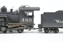Load image into Gallery viewer, HOn3 Brass Sunset Models D&RGW - Denver & Rio Grande Western K-36 2-8-2 Pro Painted and Weathered No. 489