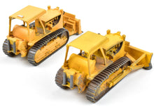 Load image into Gallery viewer, HO CON OMI - Overland Models, Inc. D8 Bulldozer Set of Two Factory Painted Pewter Yellow