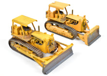 Load image into Gallery viewer, HO CON OMI - Overland Models, Inc. D8 Bulldozer Set of Two Factory Painted Pewter Yellow